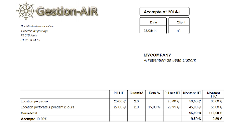 Gestion commerciale